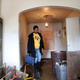 Marquita Ealy with the Richmond, California chapter of the Alliance of Californians for Community Empowerment (ACCE) tours a foreclosed home during a bus tour of foreclosed and blighted properties on July 13, 2012 in Richmond, California.